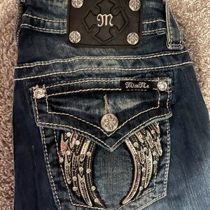 Miss Me low rise signature skinny jeans